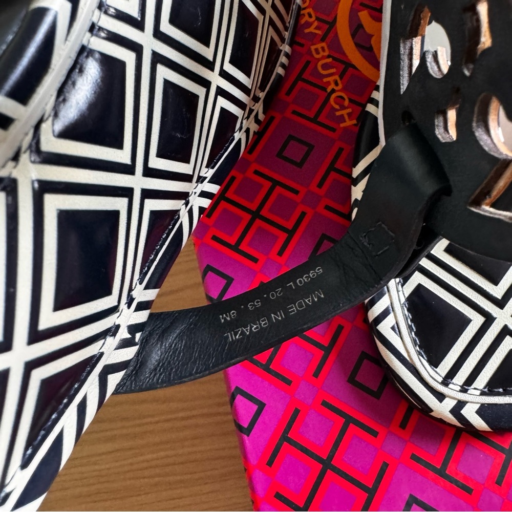 ☀️NEW☀️Tory Burch Metal Miller Sandals 8 - Picture 7 of 11